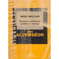 Manu maugain exercices partition accordéon