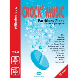 Crock music volume 2 partition piano EBR505 le kiosque à musique Avignon