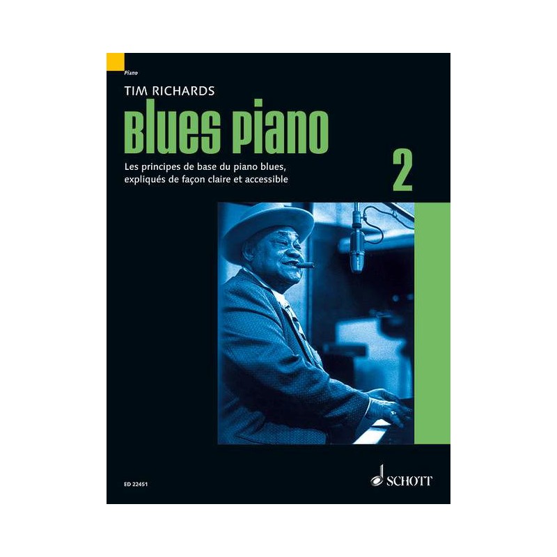 Tim Richards Blues piano volume 2 partition Tim Richards Blues piano volume 2 partition