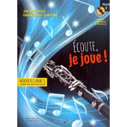 Ecoute je joue volume 3 clarinette partition avignon