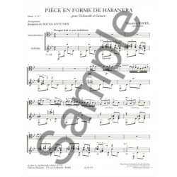 Ravel Pièce en forma de habanera