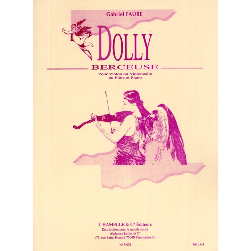 Partition Berceuse de Dolly HA09078 le kiosque à musique Avignon