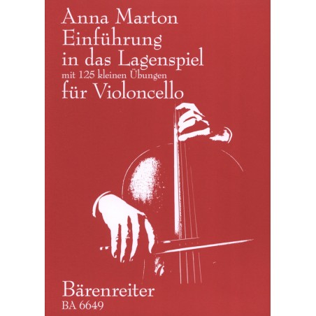 Partition violoncelle Anna Marton - Avignon