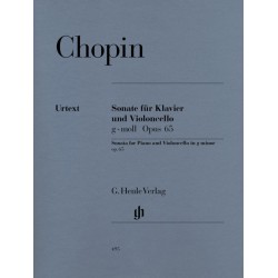 Partition Chopin Sonate violoncelle HN495 le kiosque à musique Avignon