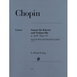 chopin sonate pour violoncelle partition