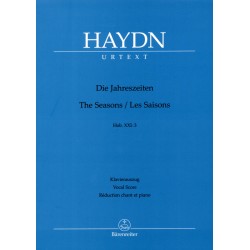 haydn les saisons partition chant