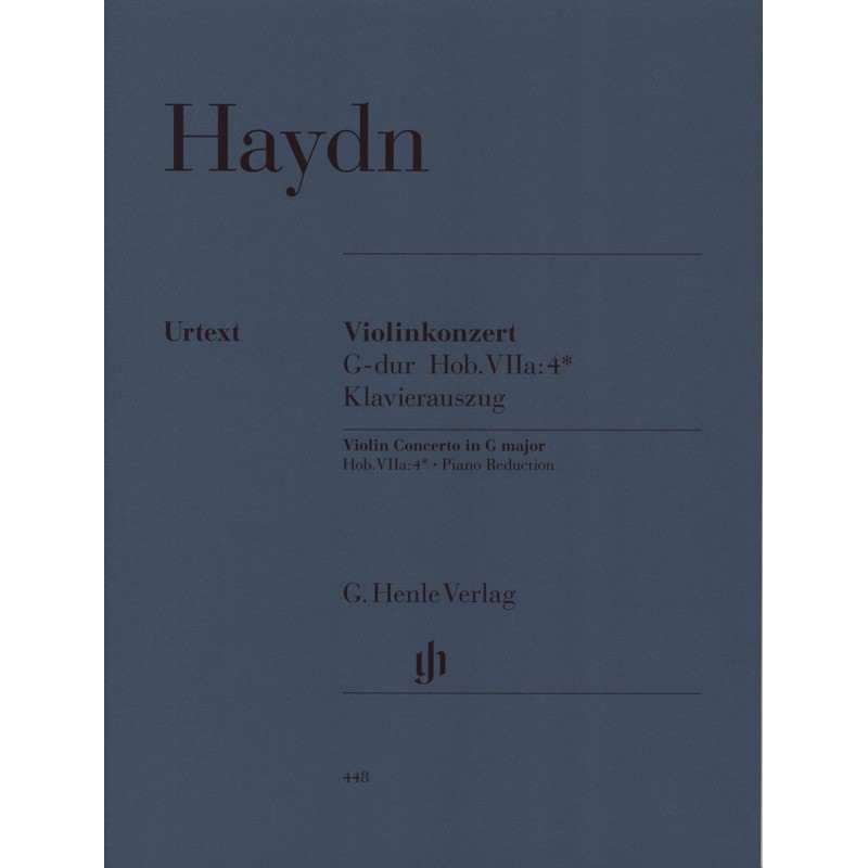 Partition violon Haydn Concerto Sol Majeur HN448 le kiosque à musique Avignon Partition violon Haydn Concerto Sol Majeur HN448 le kiosque à musique Avignon