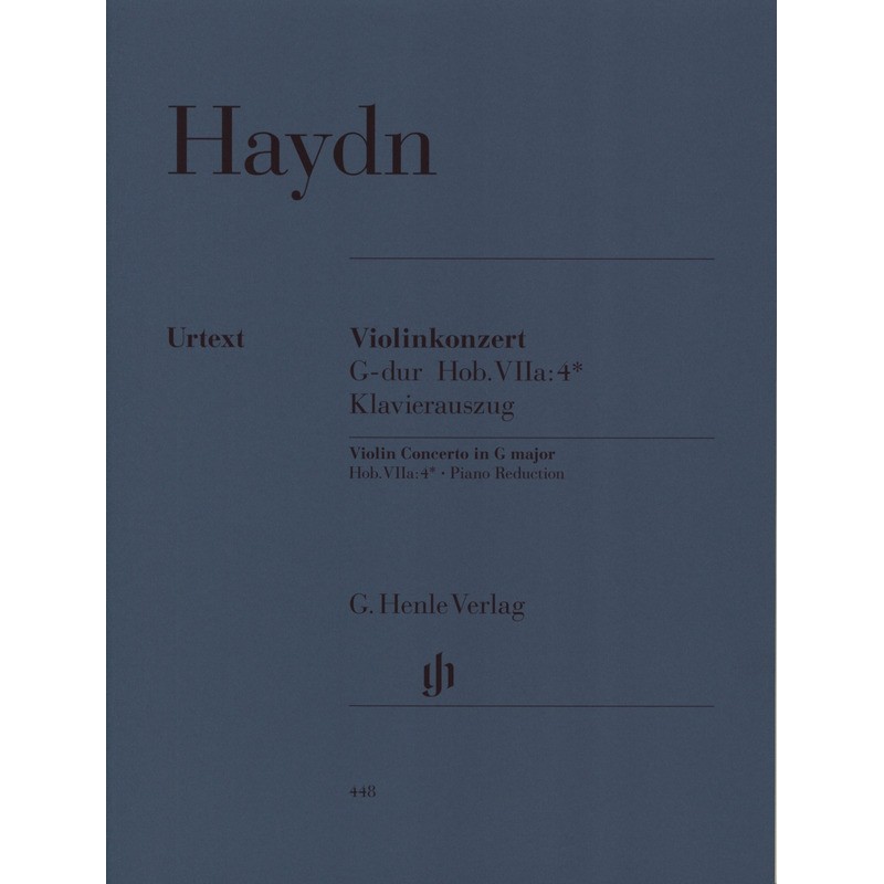 Haydn concerto pour violon en sol majeur partition