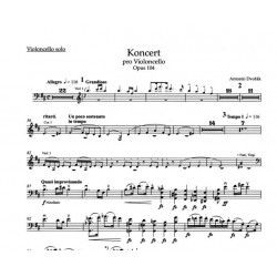 dvorak concerto n°2 partition violoncelle