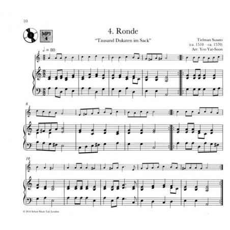 Renaissance recorder anthology partition