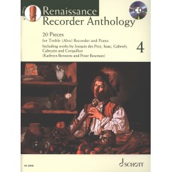 Renaissance recorder anthology partition