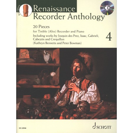 Renaissance recorder anthology partition