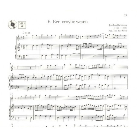 Renaissance recorder anthology partition