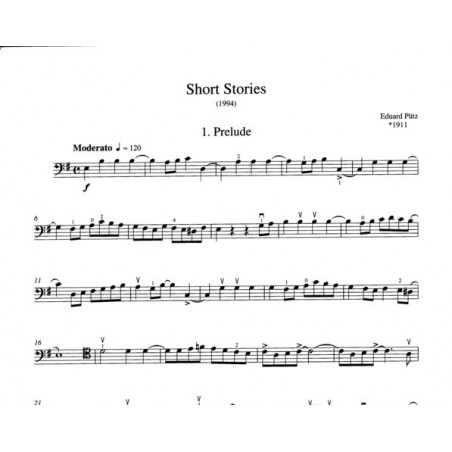 putz short stories partition violoncelle
