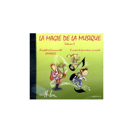 Lamarque La Magie de la musique V3 - le CD - Le kiosque à musique Avignon