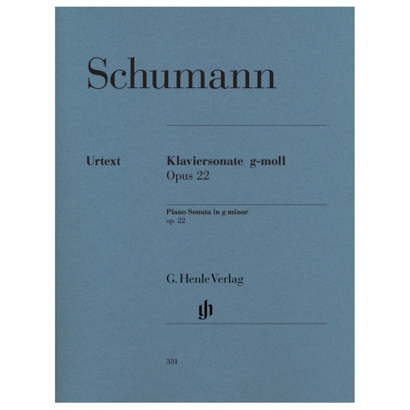 schumann sonate piano opus 22 partition