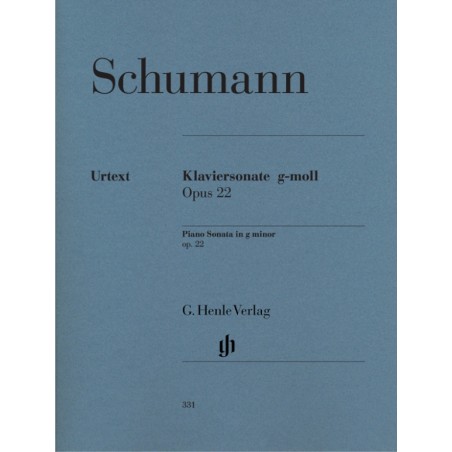 schumann sonate piano opus 22 partition