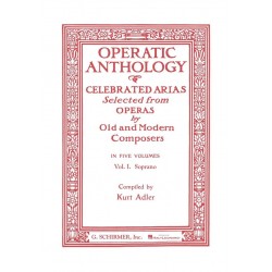 Kurt Adler Operatic Anthology volume 1 soprano HL50325830 Le kiosque à musique Avignon