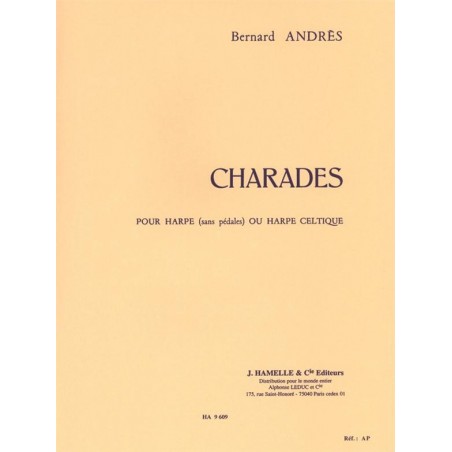 CHARADES partition harpe