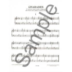CHARADES partition harpe