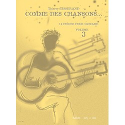 Partition Thierry Tisserand Comme des chansons Avignon