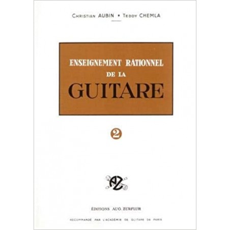enseignement rationnel de la guitare partition