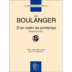 lili boulanger d'un matin de printemps partition