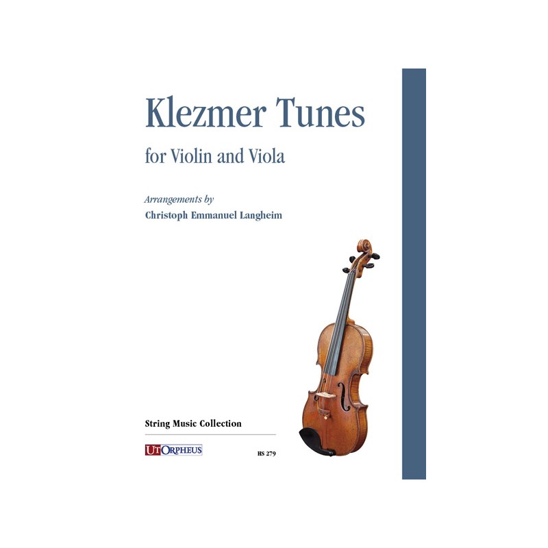 KLEZMER TUNES FOR VIOLIN AND VIOLA HS279 Le kiosque à musique Avignon