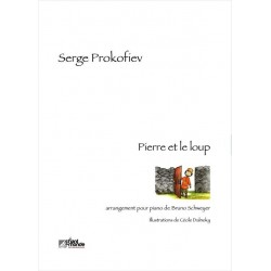Partition Pierre et le Loup pour piano PN2082 Le kiosque à musique Avignon