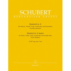 schubert la truite partition quintette