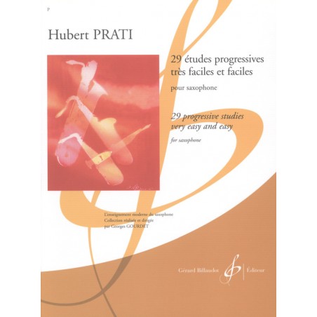 hubert prati29 etudes progressives partition