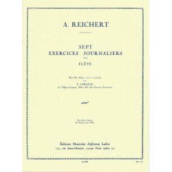 Reichert 7 exercices journaliers partition flûte