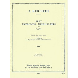 Reichert 7 exercices journaliers partition flûte