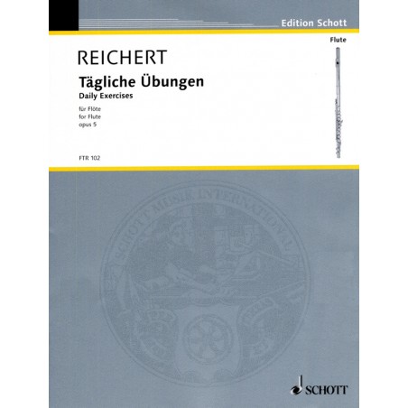 REICHERT TAGLICHE UBUNGEN EXERCICES JOURNALIERS FTR102 Le kiosque à musique Avignon