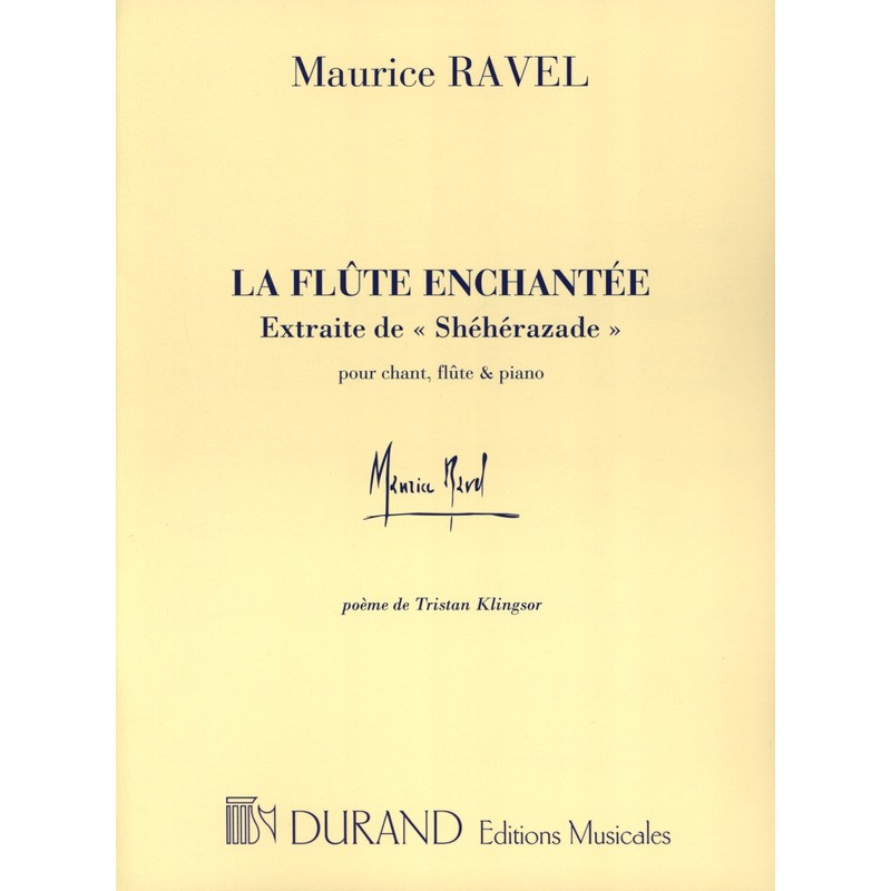 RAVEL LA FLUTE ENCHANTEE DF9676 Le kiosque à musique Avignon RAVEL LA FLUTE ENCHANTEE DF9676 Le kiosque à musique Avignon