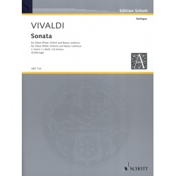 Partition Vivaldi Sonate RV 53 Le kiosque à musique Avignon