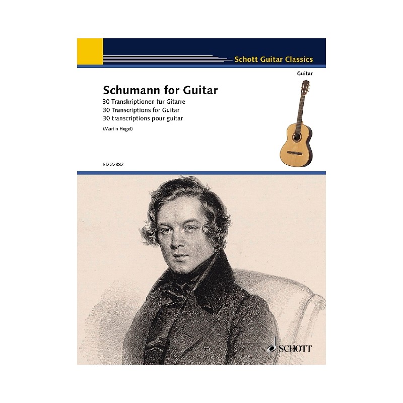 Schumann for guitar SCHOTT Le kiosque à musique Avignon