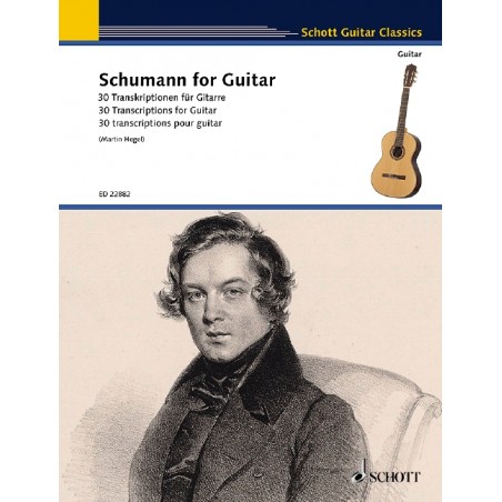 Schumann for guitar SCHOTT Le kiosque à musique Avignon