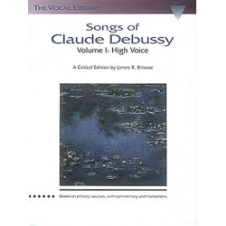 songs of claude debussy high voice