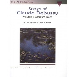 songs of debussy partition chant