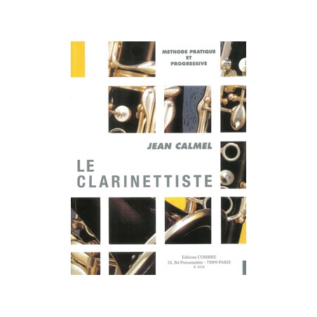Partition Jean Calmel : Le Clarinettiste - Le kiosque à musique Avignon