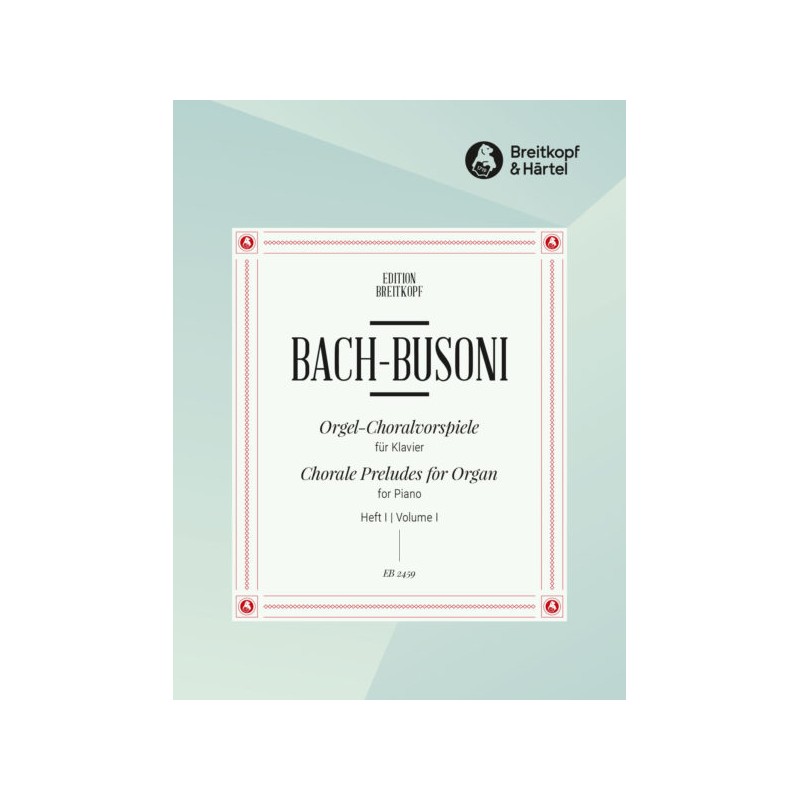 Bach Choral Préludes - Partition piano