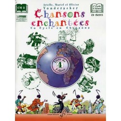 CHANSONS ENCHANTEES VOLUME 4 ELEVE GB8377 Kiosque musique Avignon