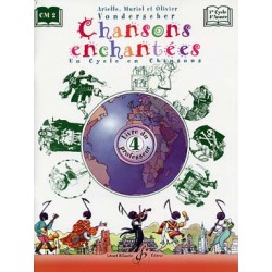 Chansons enchantées volume 4 livre professeur GB8909 kiosque musique Avignon