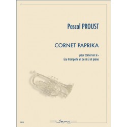 Partition trompette CORNET PAPRIKA SP0170 Kiosque musique Avignon
