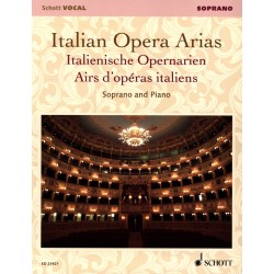 Italian Operas Arias pour soprano - Schott - Kiosque musique Avignon