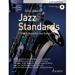 Jazz standards partition saxophone