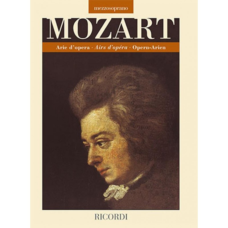 Partition Mozart Arie d'opera Mezzo soprano NR141082