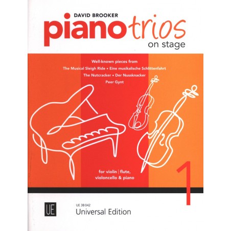 PIANO TRIOS ON STAGE UE38042 Kiosque musique Avignon