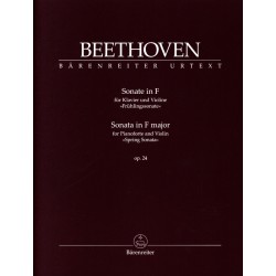 Partition violon Beethoven Sonate Le Printemps BA10937 Kiosque musique Avignon